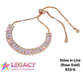 Shine in Line(Rose Gold) - B33-6