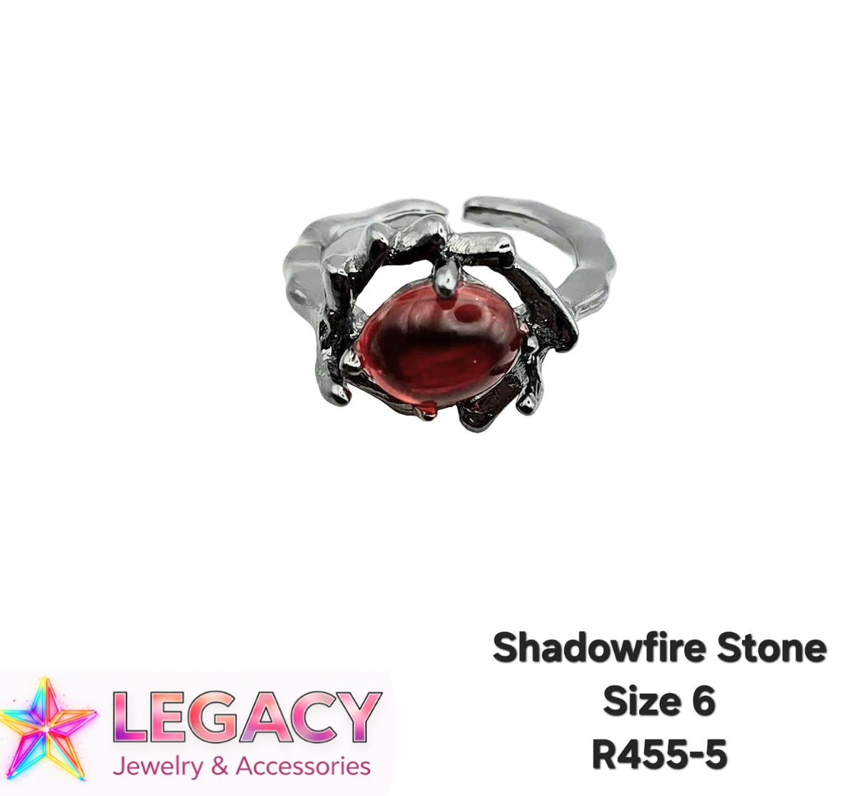 Shadowfire Stone - Size 6 - R455-5