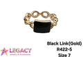 Black Link(Gold) - R422-5 size 7