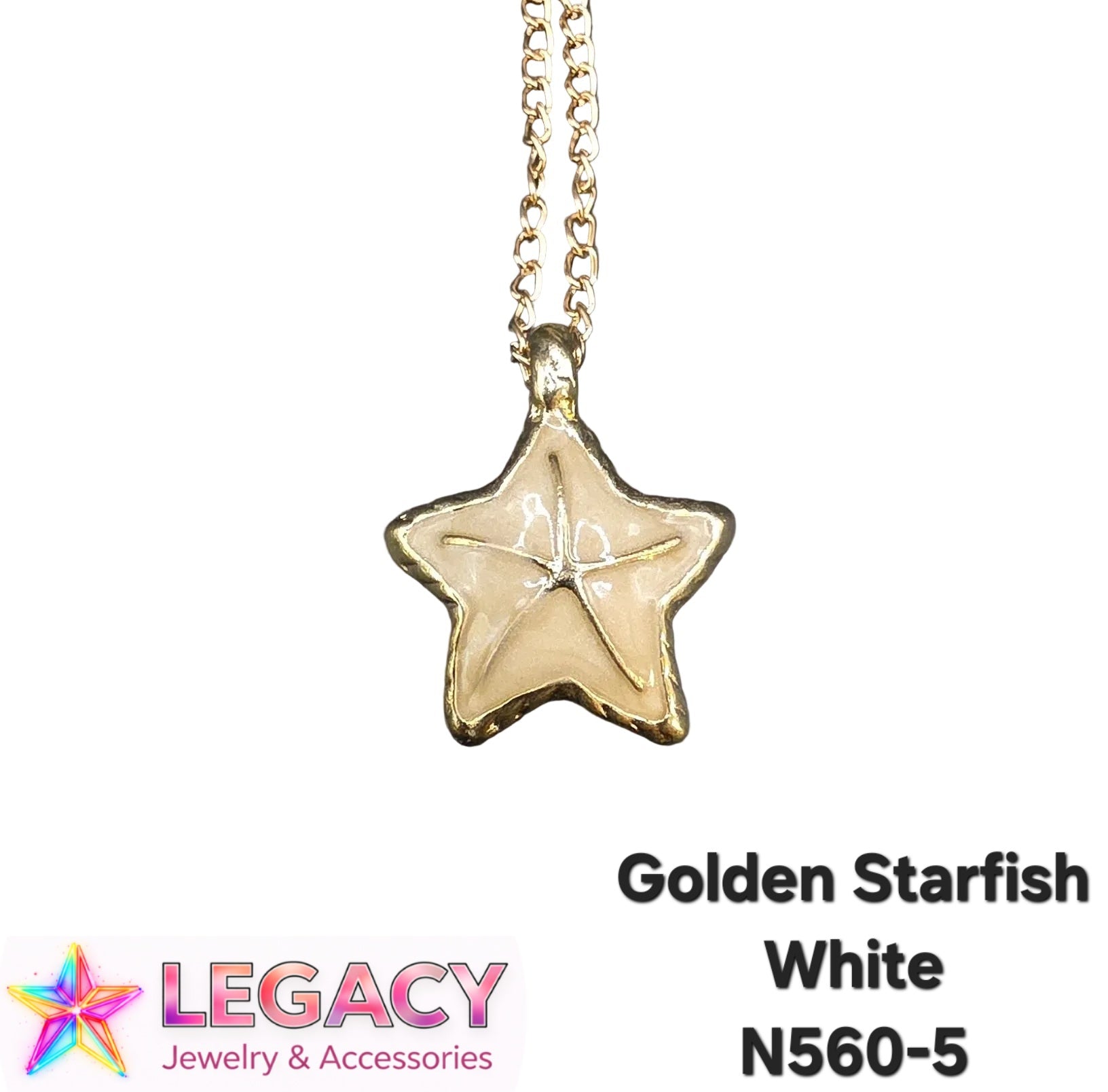 Golden Starfish(White) - N560-5