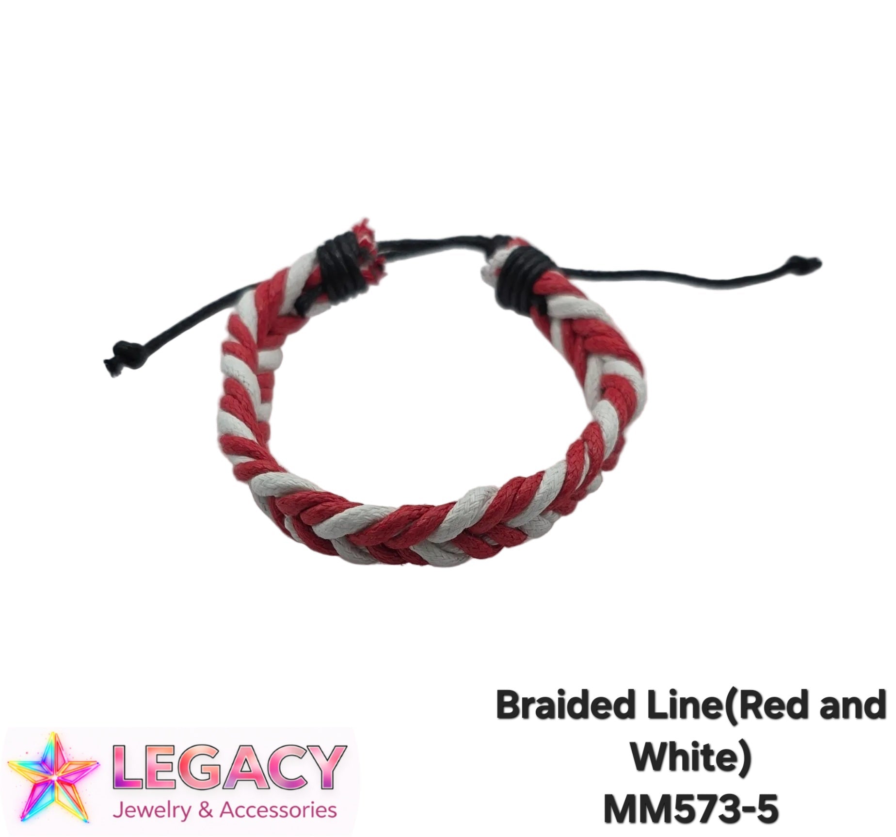 Braided Line(Red and White) - MM573-5