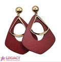 Ruby Regal Drops(Wood) - E916-6