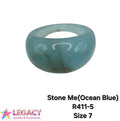 Stone Me(Ocean blue) - R411-5 Size 7