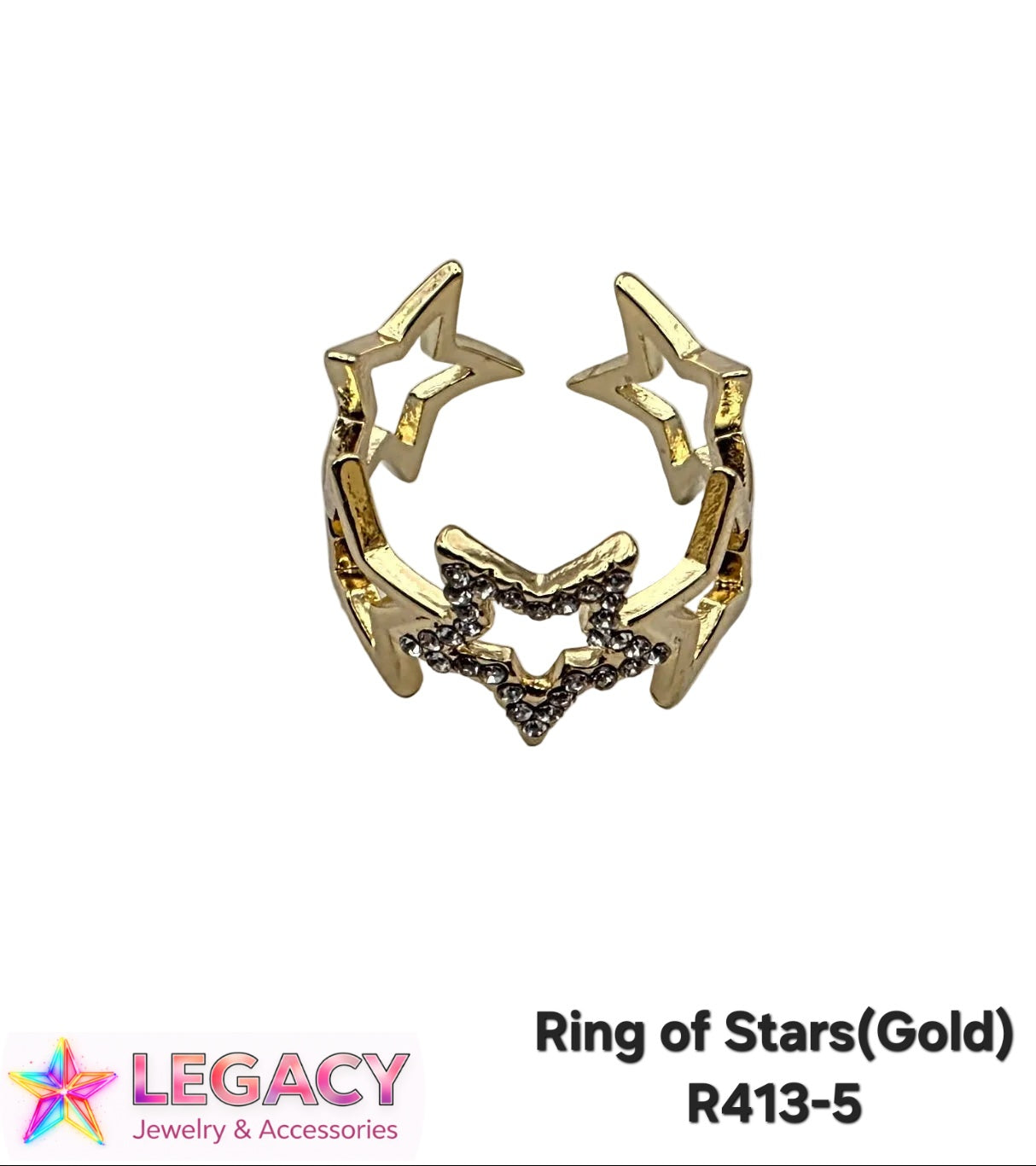 Ring of Stars(Gold) - R413-5