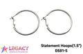 Statement Hoops(1.5") - E681-5