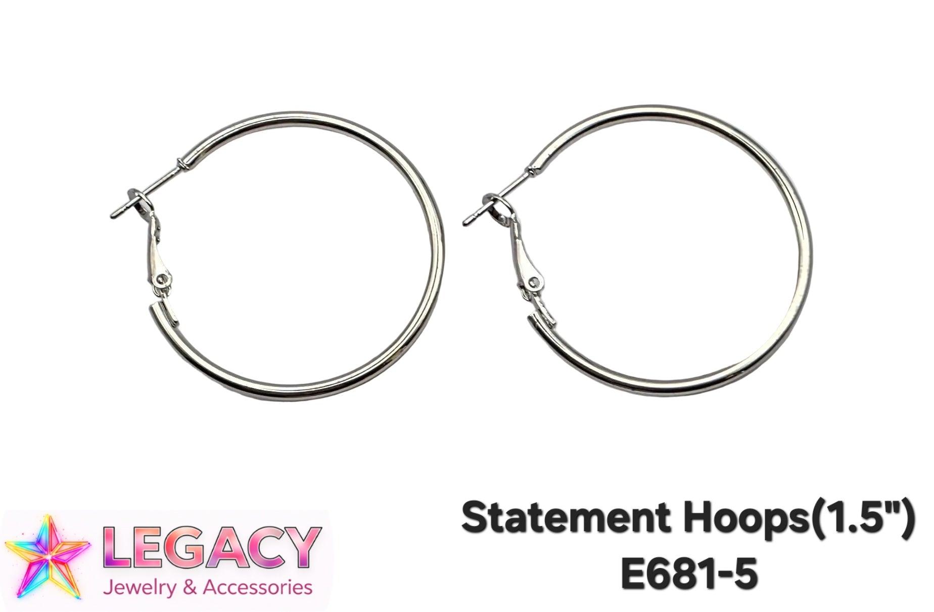 Statement Hoops(1.5") - E681-5