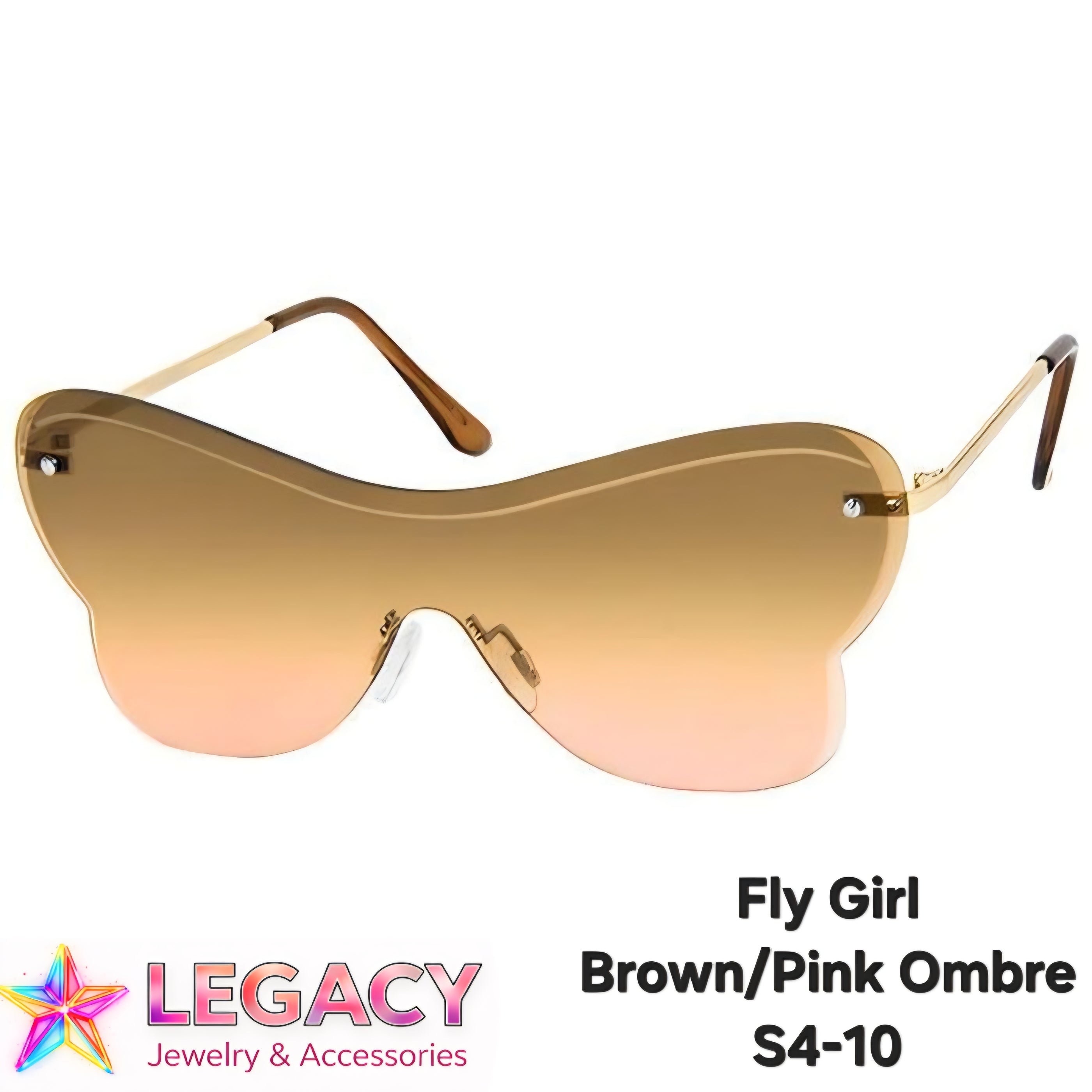 Fly Girl(Brown/Pink Ombre) - S4-10