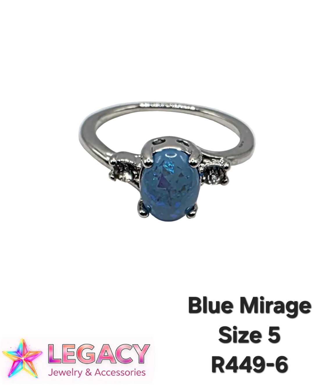 Blue Mirage - R449-6 - Size 5